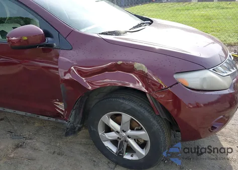 2009 Nissan Murano Sl from USA, damaged, VIN JN8AZ18U19W102123